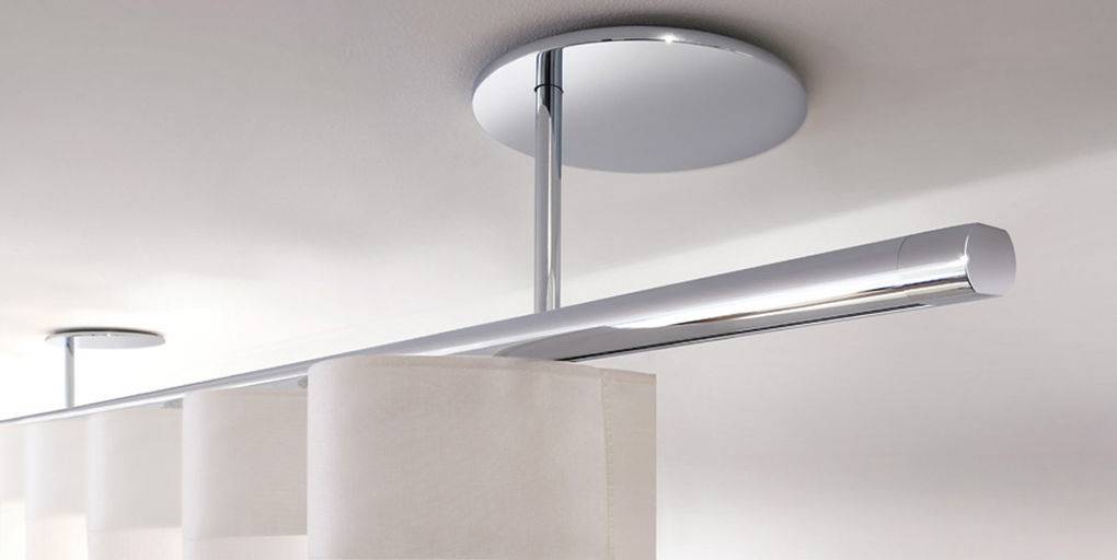 Rails à rideaux décoratifs