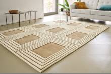 Notre zone d'activité pour ce service Acheter un tapis contemporain sur-mesure Serge Lesage de fabrication artisanale en quincaillerie, unique et stylé pour vous